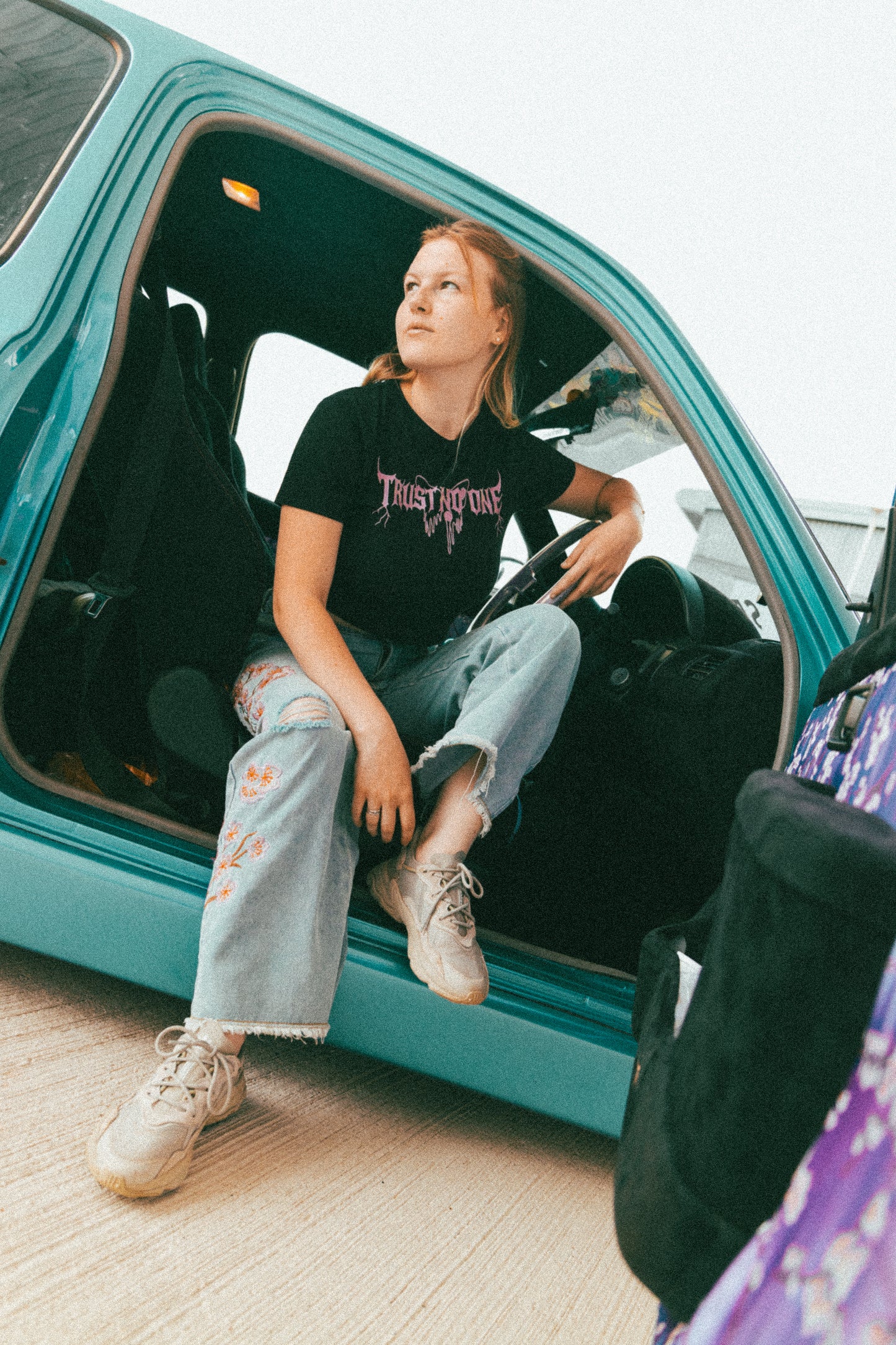 Butterfly Crop Tee | Pink Edition