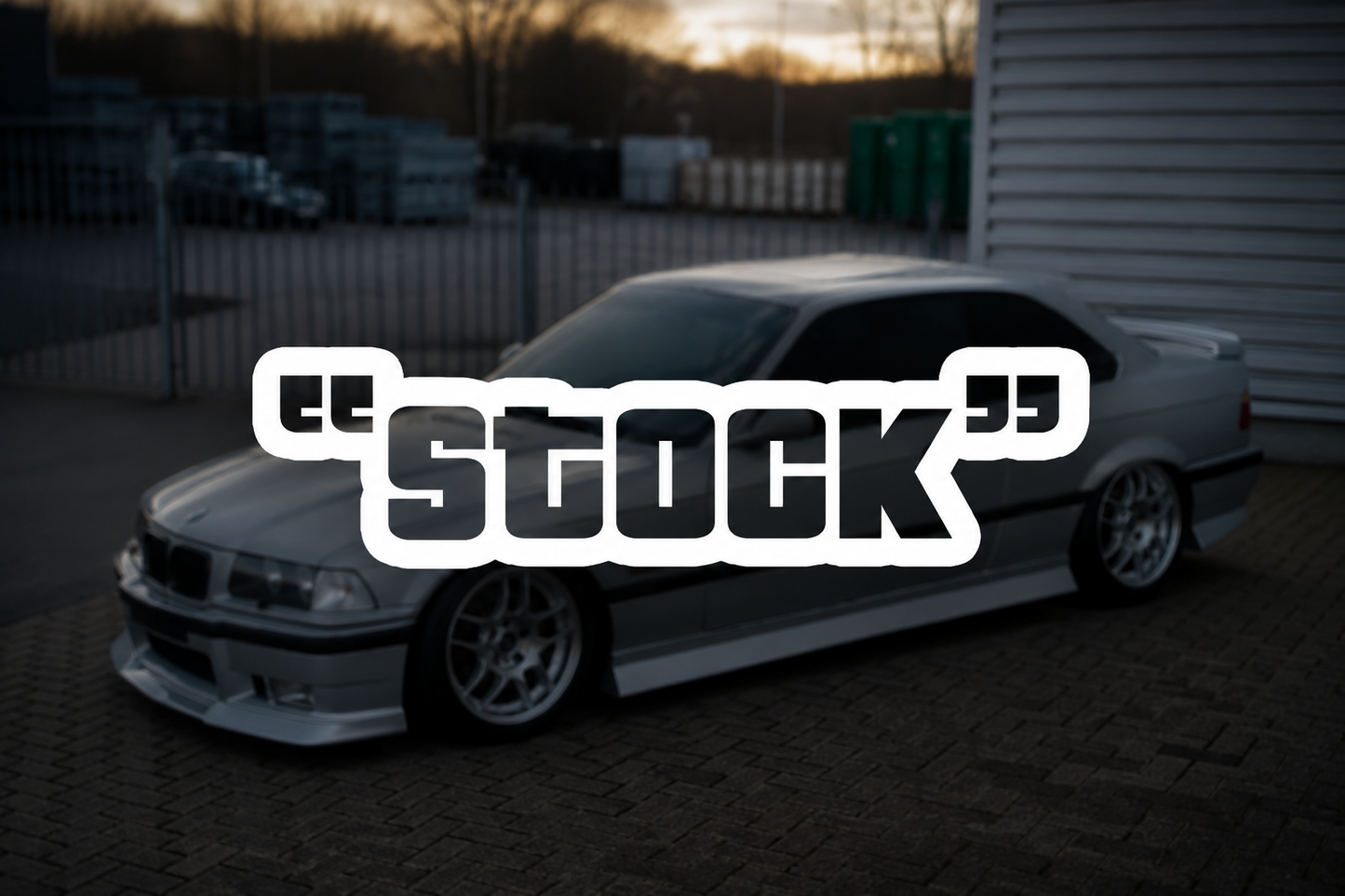 Stock sticker